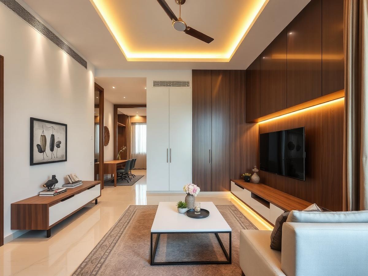 Gomti Nagar Residence — residential interior project in Lucknow